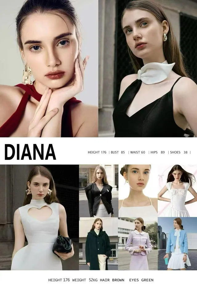 Model comp card 22