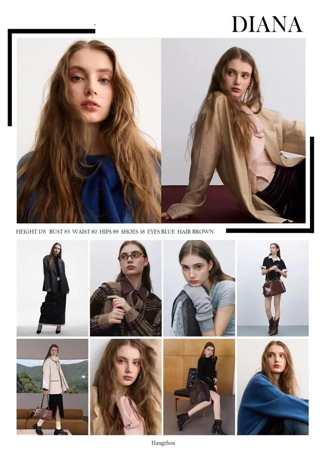 Model comp card 25