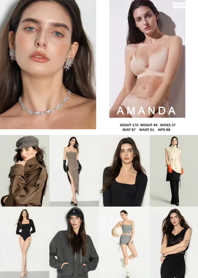 Model comp card 50